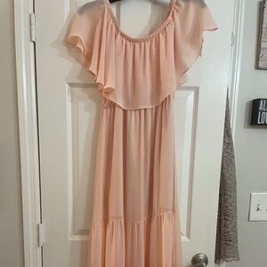 Off the shoulder dress